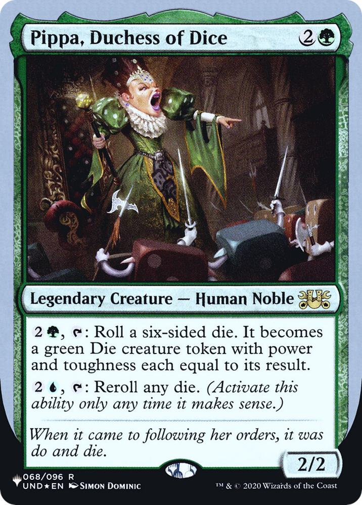 Pippa, Duchess of Dice [The List Reprints] 068/096