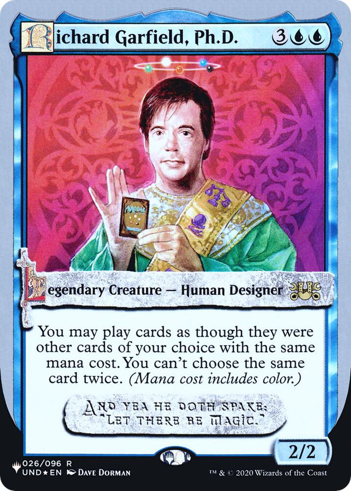 Richard Garfield, Ph.D. [The List Reprints] 026/096