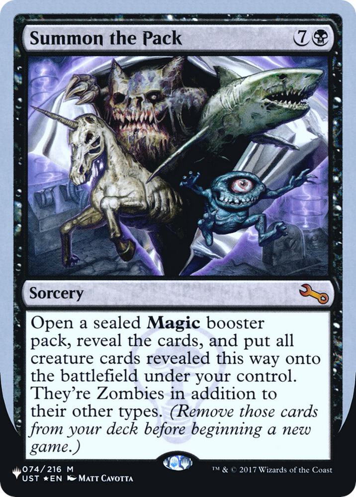 Summon the Pack [The List Reprints] 074/216