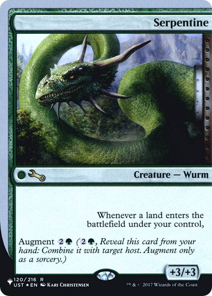 Serpentine [The List Reprints] 120/216