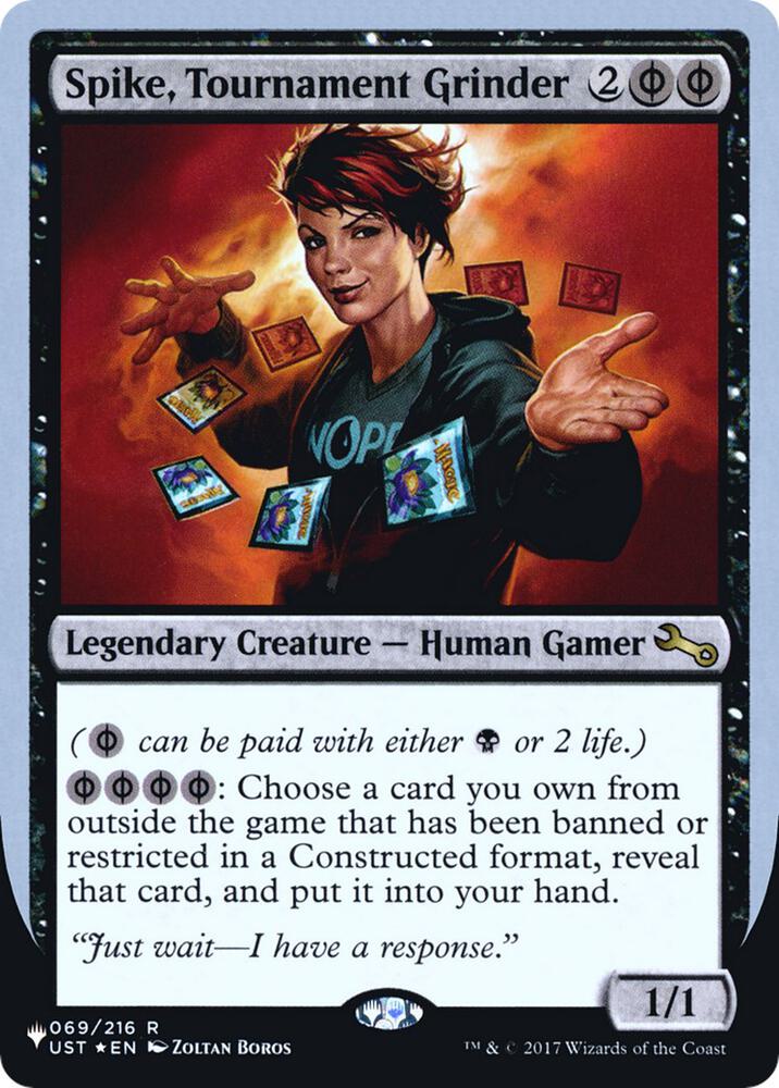 Spike, Tournament Grinder [The List Reprints] 069/216
