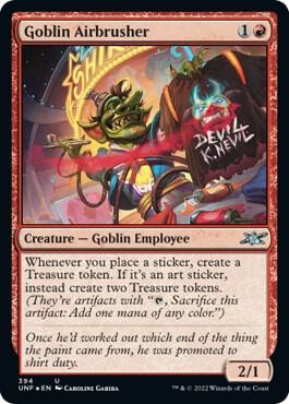 Goblin Airbrusher (Galaxy Foil) [Unfinity] 394