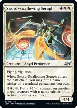 Sword-Swallowing Seraph [Unfinity] 30