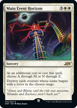 Main Event Horizon [Unfinity] 19