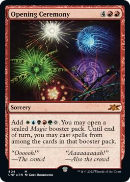 Opening Ceremony (Galaxy Foil) [Unfinity] 404