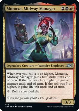 Monoxa, Midway Manager (Galaxy Foil) [Unfinity] 459