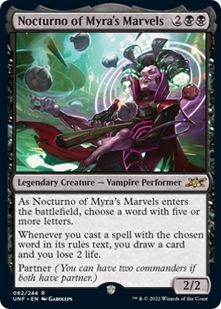 Nocturno of Myra's Marvels [Unfinity] 82