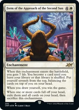 Form of the Approach of the Second Sun (Galaxy Foil) [Unfinity] 295