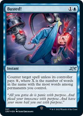 Busted! (Galaxy Foil) [Unfinity] 327
