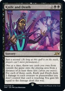 Knife and Death [Unfinity] 77