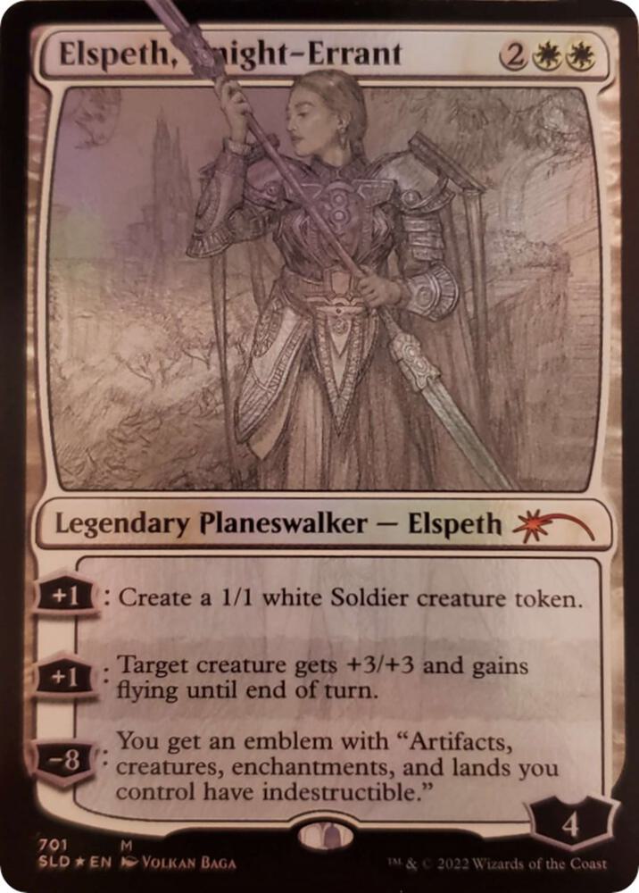 Elspeth, Knight-Errant (Sketch Showcase) [Secret Lair Drop Series] 701