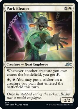 Park Bleater (Galaxy Foil) [Unfinity] 307