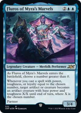 Fluros of Myra's Marvels (Galaxy Foil) [Unfinity] 332
