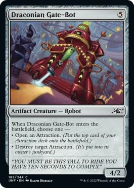 Draconian Gate-Bot [Unfinity] 188