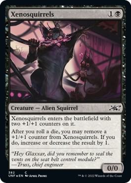 Xenosquirrels (Galaxy Foil) [Unfinity] 382