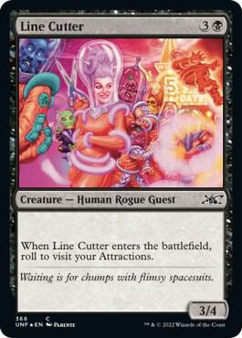 Line Cutter (Galaxy Foil) [Unfinity] 366
