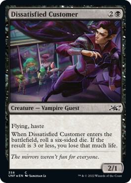 Dissatisfied Customer (Galaxy Foil) [Unfinity] 358