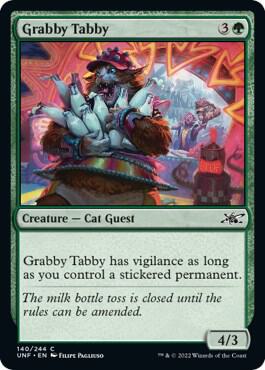 Grabby Tabby [Unfinity] 140