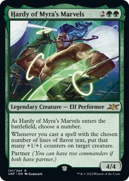 Hardy of Myra's Marvels [Unfinity] 141