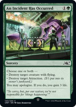 An Incident Has Occurred [Unfinity] 143