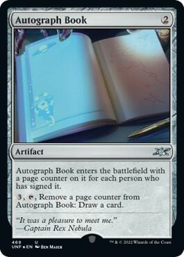 Autograph Book (Galaxy Foil) [Unfinity] 469