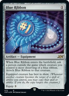 Blue Ribbon (Galaxy Foil) [Unfinity] 470