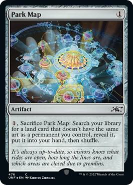 Park Map (Galaxy Foil) [Unfinity] 476