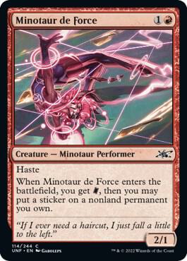 Minotaur de Force [Unfinity] 114