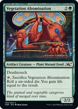 Vegetation Abomination [Unfinity] 160