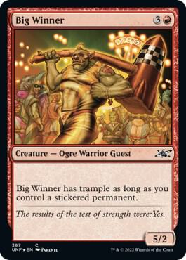 Big Winner (Galaxy Foil) [Unfinity] 387