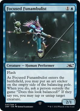 Focused Funambulist [Unfinity] 47