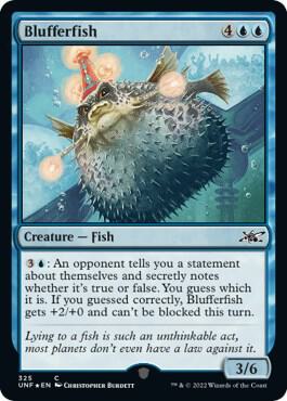 Blufferfish (Galaxy Foil) [Unfinity] 325