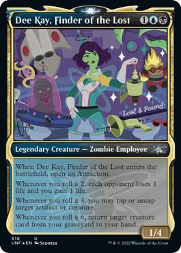 Dee Kay, Finder of the Lost (Showcase) (Galaxy Foil) [Unfinity] 510