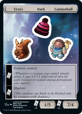 Urza's Dark Cannonball [Unfinity] 4