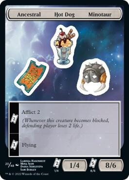 Ancestral Hot Dog Minotaur [Unfinity] 23
