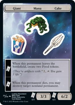 Giant Mana Cake [Unfinity] 25