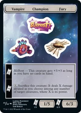Vampire Champion Fury [Unfinity] 43
