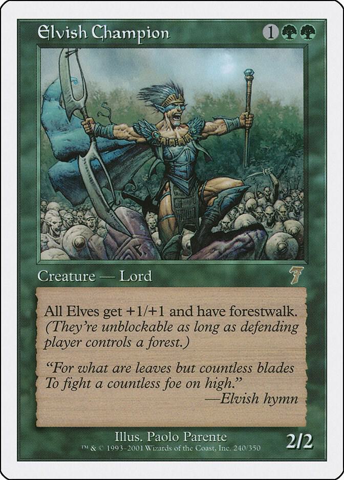 Elvish Champion [7th Edition] 240