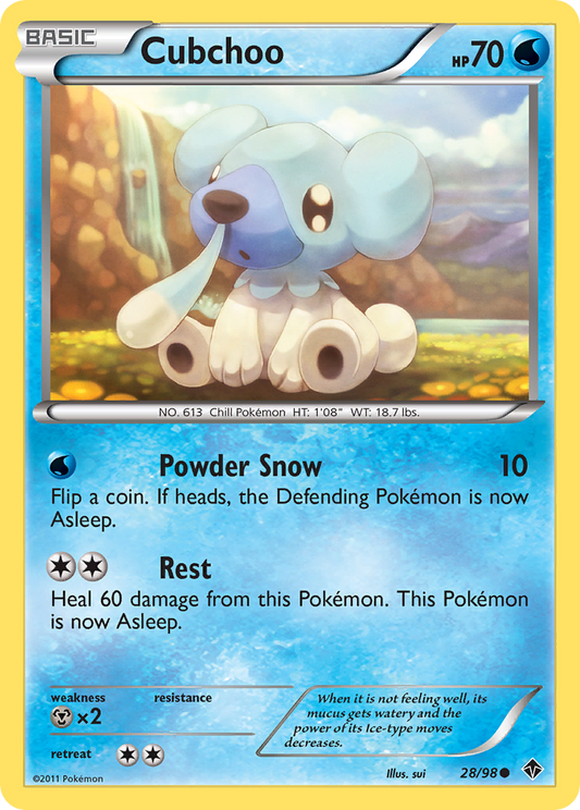 Cubchoo - 28/98 Emerging Powers