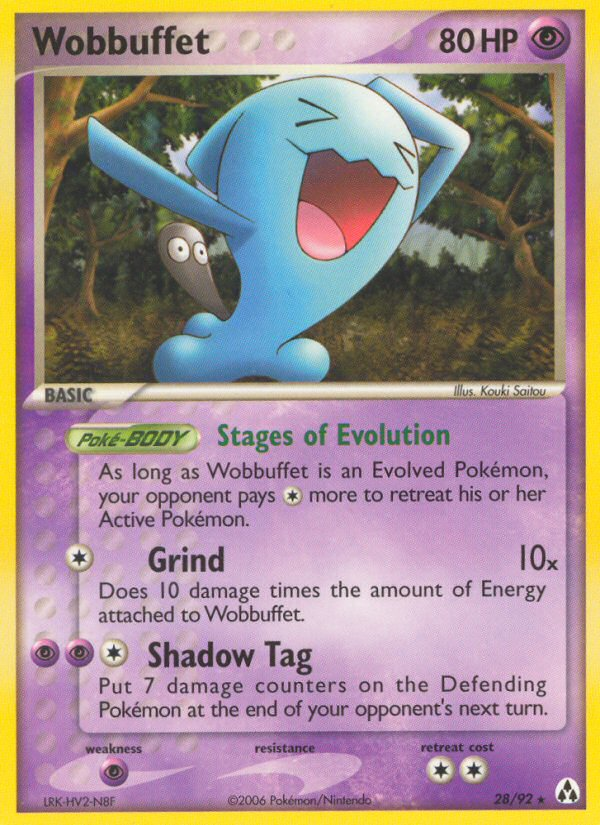 Wobbuffet - 28/92 Legend Maker