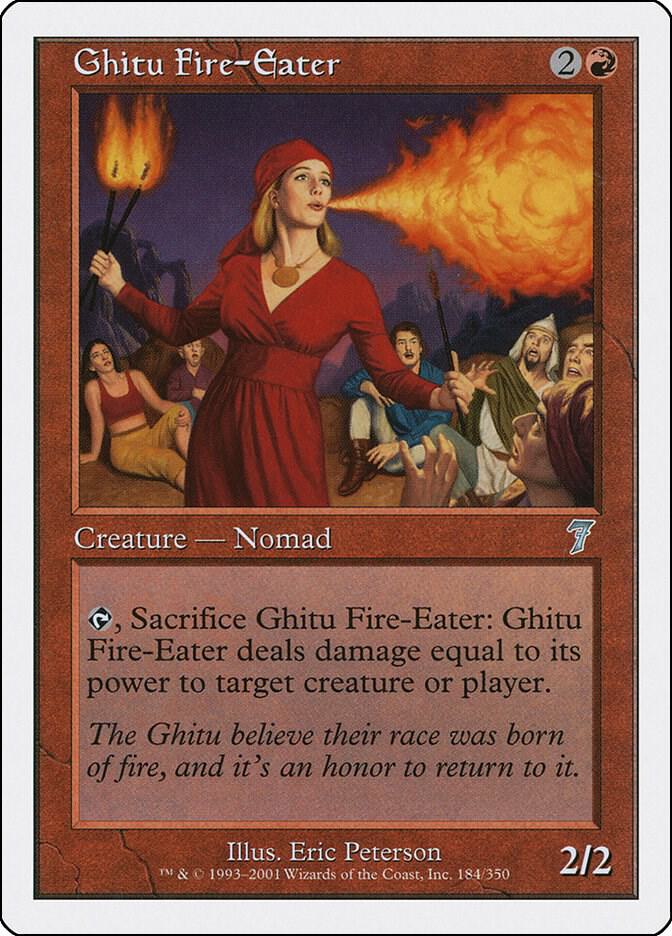 Ghitu Fire-Eater [7th Edition] 184