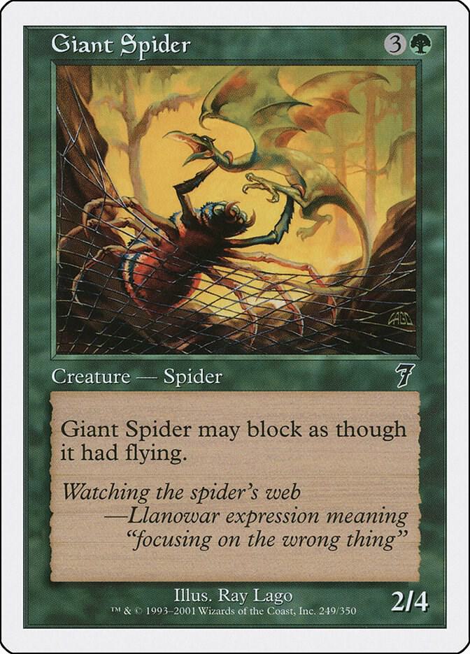 Giant Spider [7th Edition] 249