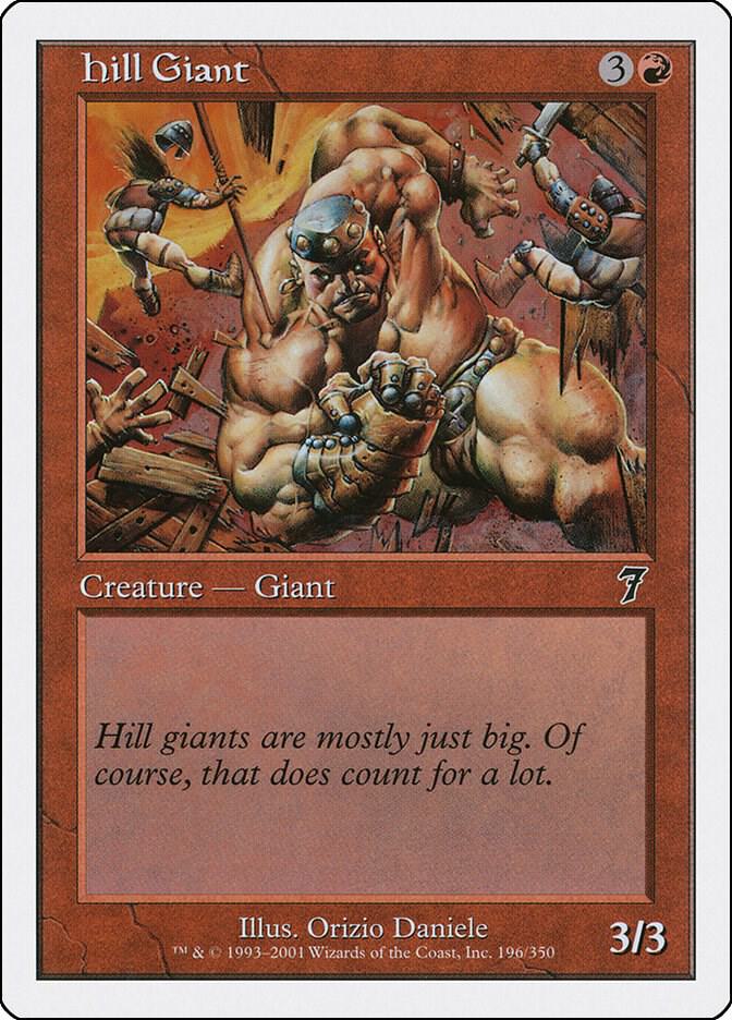 Hill Giant [7th Edition] 196