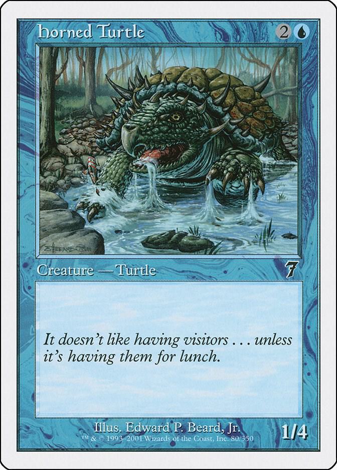 Horned Turtle [7th Edition] 80