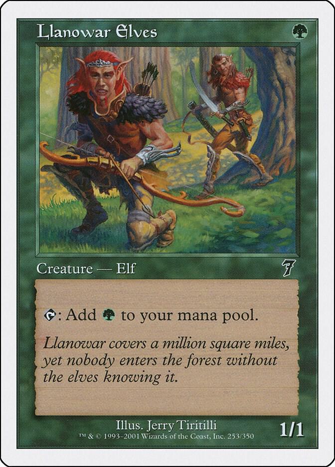Llanowar Elves [7th Edition] 253