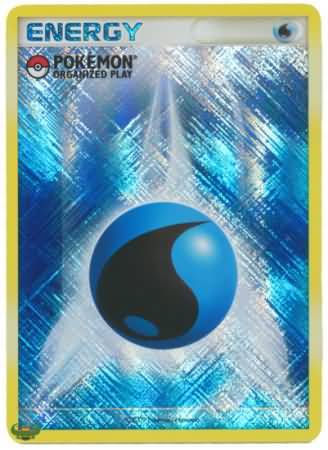 Water Energy Pokemon Organized Play Promo 2009