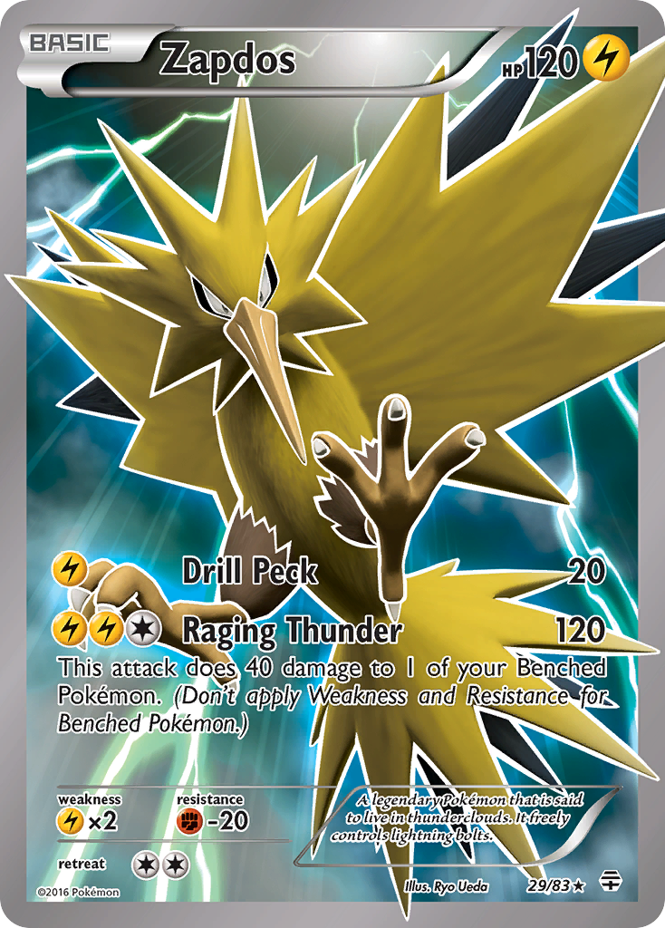 Zapdos - 29/83 Generations