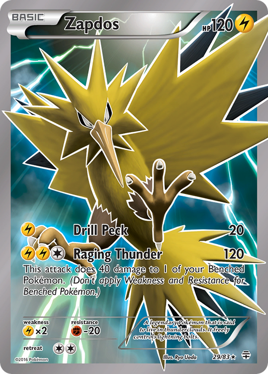 Zapdos - 29/83 Generations