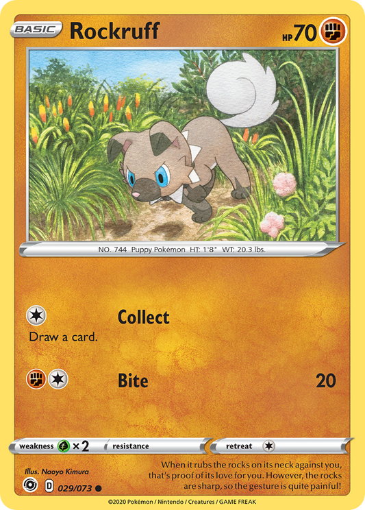 Rockruff - 29/73 Champion's Path