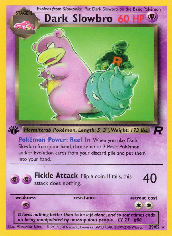 Dark Slowbro - 29/82 Team Rocket